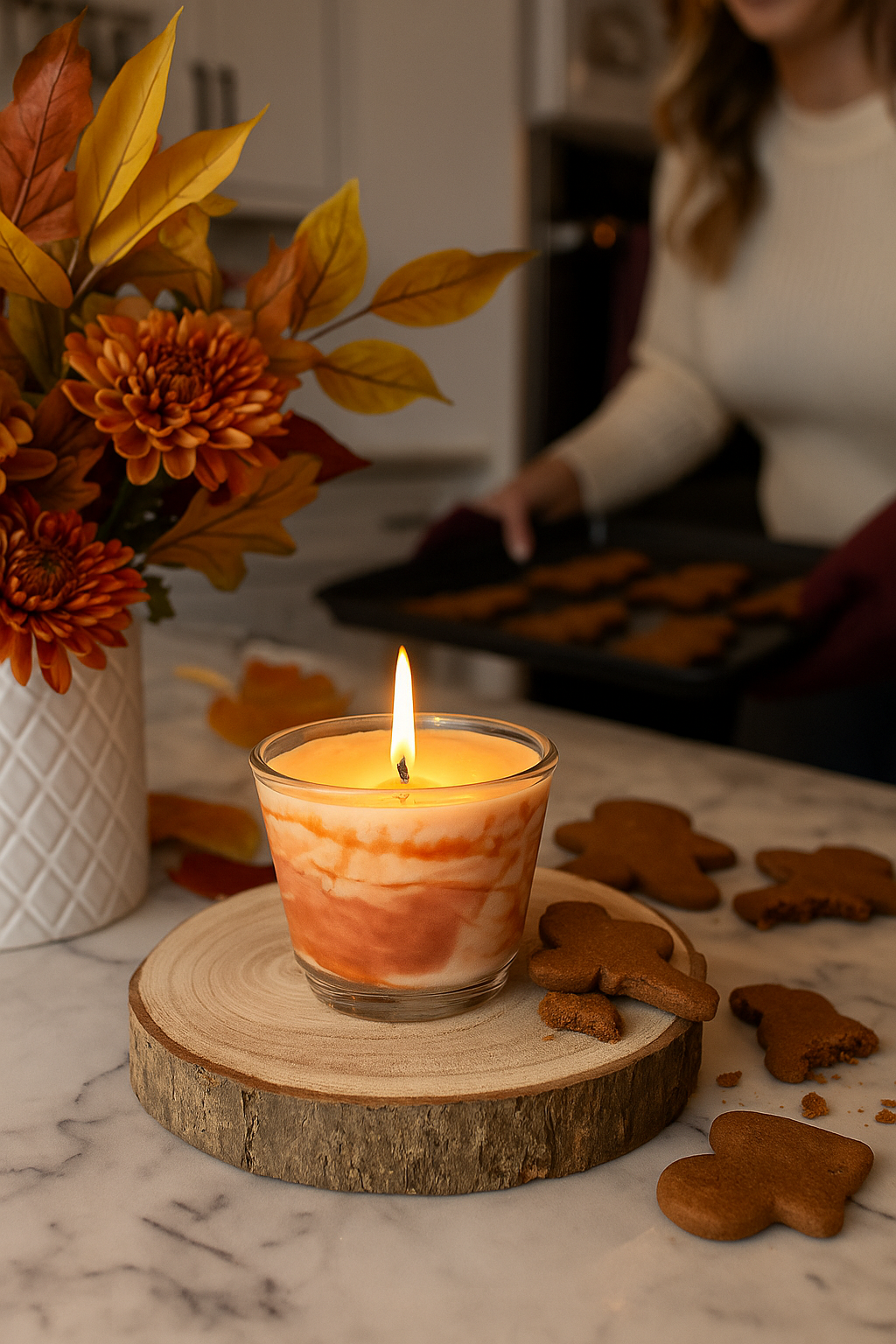 Autumn Candle Glass - 100ml