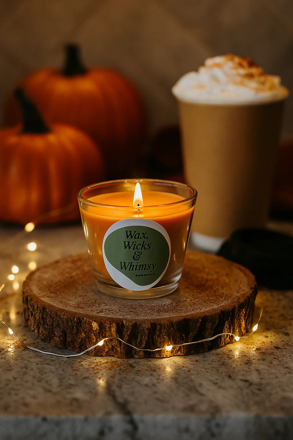 Autumn Candle Glass - 100ml