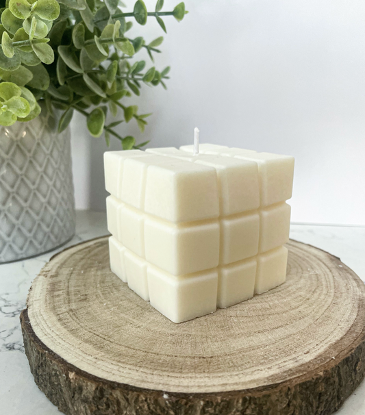 Decorative Cube Candle